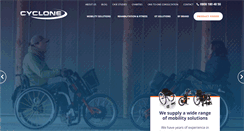 Desktop Screenshot of cyclonemobility.com